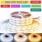 608 LEDs per Meter DC24V 2700-6500K 5 Meters CCT COB LED Strip