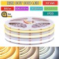 Striscia LED COB CCT da 608 LED al Metro DC24V 2700-6500K 5 Metri