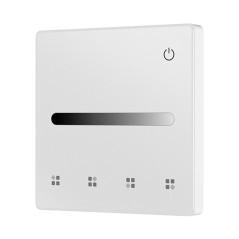 2.4G RF Touch Panel Remote Control with 4 Scenes or 4 Zones for LED Controller