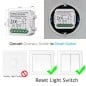 Module variateur Tuya pour driver LED WiFi ou Zigbee intelligent 0/1-10 V, montage encastré.