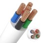 Multicore Cable with Sheath for RGBW LED Strips 5 Pin 22 AWG