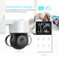 Tuya Telecamera di Sicurezza Smart WiFi PTZ Floodlight 3.0MP Tuya Telecamera di Sicurezza Smart WiFi PTZ Floodlight 3.0MP