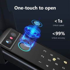 Lock fingerprint reader: one-touch unlocking in less than a second
