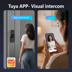 Videoportero con la app Tuya: quien llama a la puerta aparece en vídeo en tu teléfono y puedes hablar con esa persona