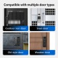 Tuya Outdoor WiFi Lock with 3D Facial Recognition, Dual Fingerprint and Video Intercom