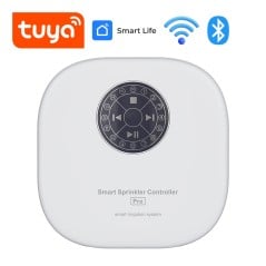 Centralina per irrigazione smart Tuya a 12 zone vista di fronte, con WiFi e Bluetooth per l'app Smart Life