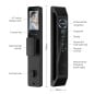 Tuya Smart WiFi Lock with 3D Face Recognition, Palm Recognition, Video Intercom, and Internal Screen