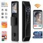 Tuya Smart WiFi-slot met 3D-gezichtsherkenning, handpalmherkenning, video-intercom en intern scherm