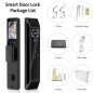Tuya Smart WiFi-slot met 3D-gezichtsherkenning, handpalmherkenning, video-intercom en intern scherm