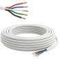 Câble multiconducteur gainé pour rubans LED RGBW 5 broches 22 AWG