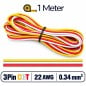 Cavo per Strisce LED CCT 3 Pin 22 AWG 0,34 mm²