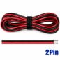 2-poliges 22 AWG 0,34 mm² einfarbiges LED-Streifenkabel