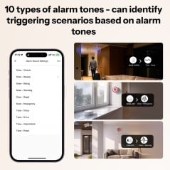 10 alarm tones for the Sonoff SNZB-09P siren, which can be assigned to sensors to instantly identify what happened