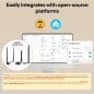 Sirena inteligente Zigbee para interiores Sonoff SenseGuard SNZB-09P, 105 dB