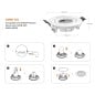 Sonoff CMSH03 CMSH06 Ceiling Mount for Motion and Presence Sensors