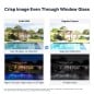 Cámara de ventana inteligente Sonoff CAM GlassView CAM-S3W Wi-Fi 2K de doble banda sin necesidad de taladrar