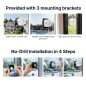 Sonoff CAM GlassView CAM-S3W Smart Wi-Fi 2K Dualband-Fensterkamera ohne Bohren