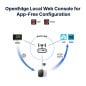 Sonoff CAM GlassView CAM-S3W slimme wifi-raamcamera met 2K-resolutie en dubbele band, installeren zonder boren.