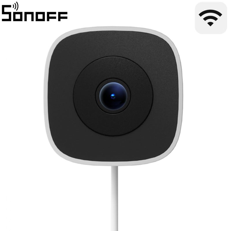 Cámara de ventana inteligente Sonoff CAM GlassView CAM-S3W Wi-Fi 2K de doble banda sin necesidad de taladrar