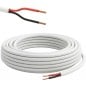 2-aderige kabel met mantel voor enkelkleurige LED-strips, 2 pinnen, 22 AWG
