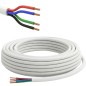 Multiaderige kabel met mantel voor RGB LED-strips, 4 pinnen, 22 AWG