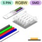 Connecteur Rapide pour LED SMD RGBW à 5 broches de Bande à Câble