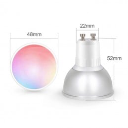 Tuya UG10 Smart WiFi LED-Scheinwerfer RGBCW - Alexa und Google