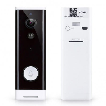 Tuya FULL HD 1080P Interphone vidéo IP WiFi intelligent avec récepteur