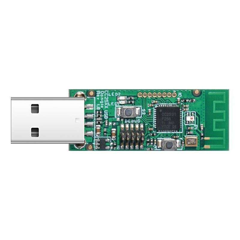 vap26 Mini PCB sans Fil CC2531 Zigbee USB Dongle Pack Sniffer Protocol Analyzer Communication Distance 200 m 