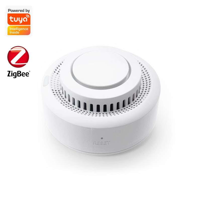 Détecteur De Fumée WiFi Intelligent - Alarme 85dB - Batterie Lithium Remplaçable - Connecté Tuya/Smart Life