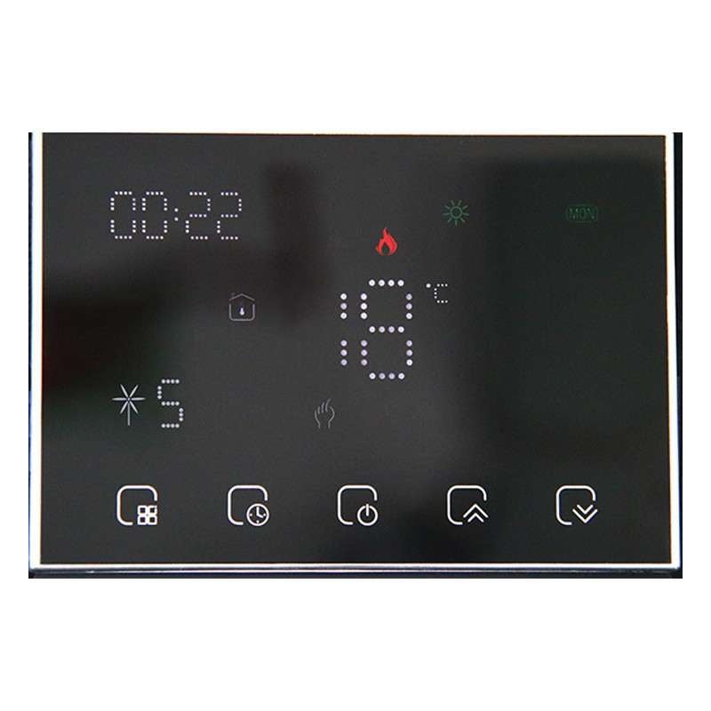 Termostato de batería Beca WiFi BHT-8000RF-GAW Termostato de batería Beca WiFi BHT-8000RF-GAW
