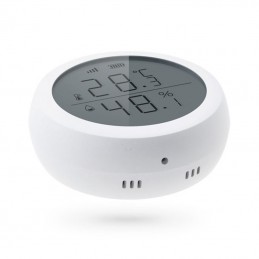 Capteur de température et d'humidité Tuya Smart ZigBee avec écran LCD