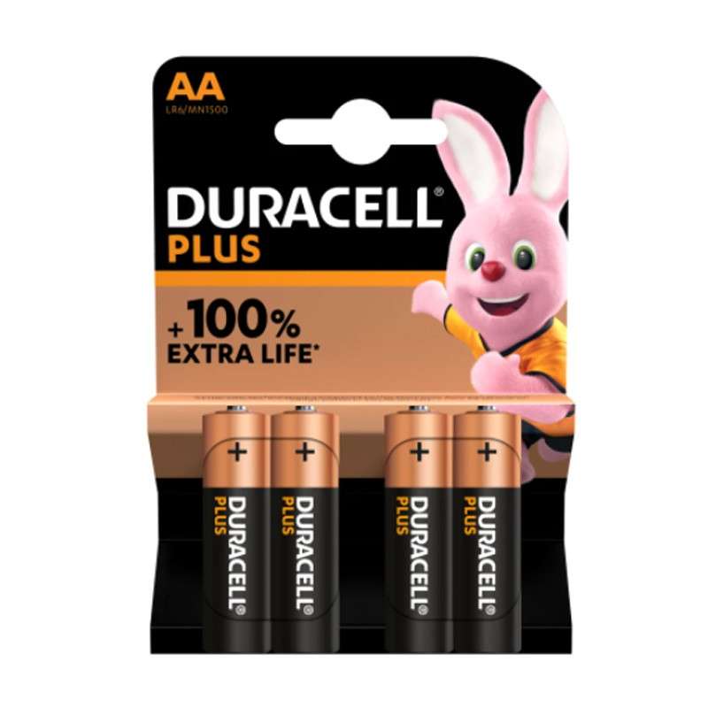 Duracell Power Plus AA 1.5V LR6 alkaline battery - Expert4house