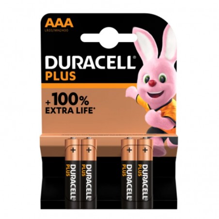 Duracell AAA 1.5V Power Plus LR03 Alkaline Battery - Expert4house