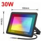 Tuya 30W Smart WiFi RGBCW LED-buitenspot