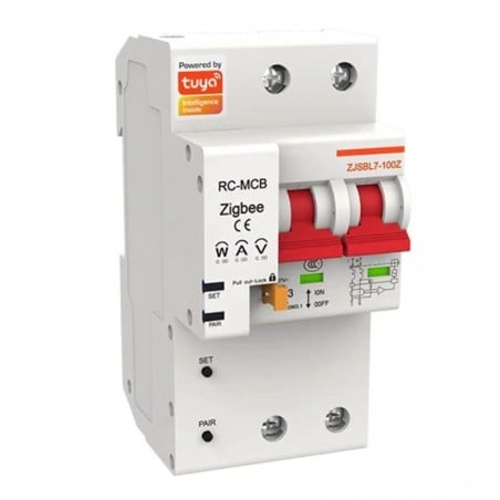 Tuya Smart Interruttore Automatico Intelligente Zigbee 40A