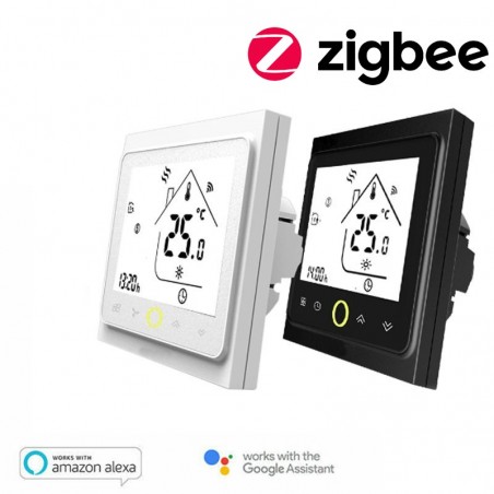 Thermostat d'ambiance ZigBee Beca BAC-002 - Prend en charge Alexa Google
