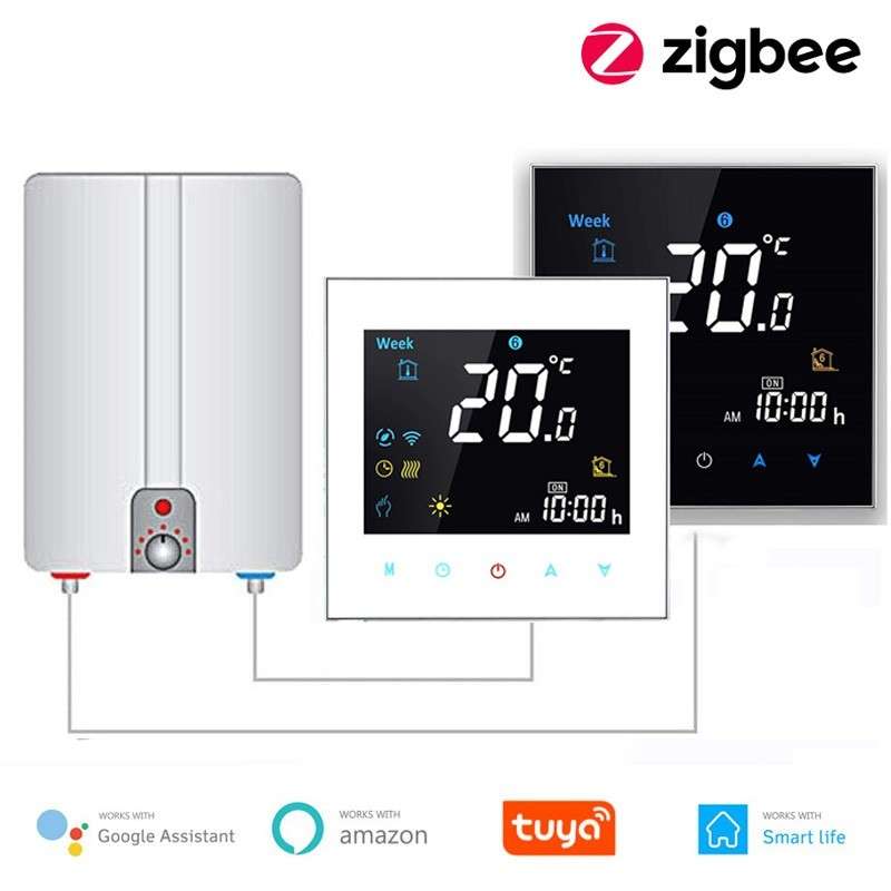 Termostato Beca Smart ZigBee per Caldaia - Supporta Alexa e Google