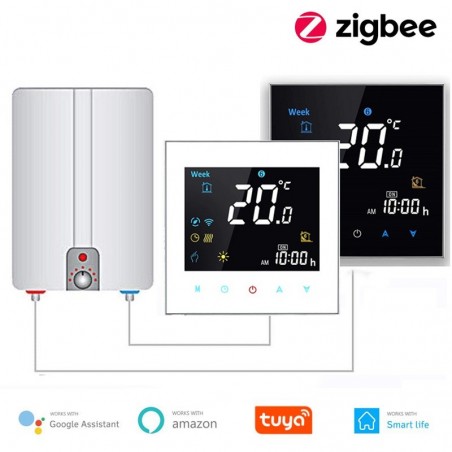 Beca Smart ZigBee Termostato para Caldera - Compatible con Alexa y Google
