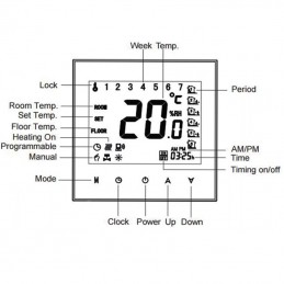 Beca BHT-2000GCLZB ZigBee thermostat