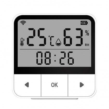 Tuya Smart WiFi digitale temperatuur- en vochtigheidssensor