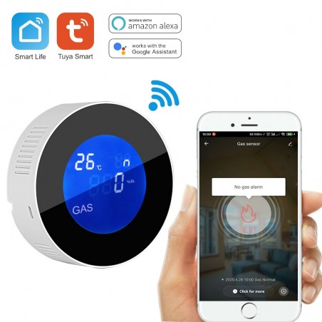 Tuya digitale intelligente gasdetector