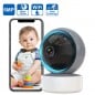 Cámara de seguridad panorámica interior WiFi inteligente Tuya