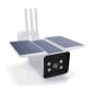 Cámara IP WiFi inteligente Tuya de 2 Mp con panel solar exterior