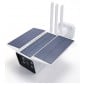 Cámara IP WiFi inteligente Tuya de 2 Mp con panel solar exterior