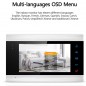Kit d'interphone vidéo Tuya Smart WiFi Caméra et moniteur interne