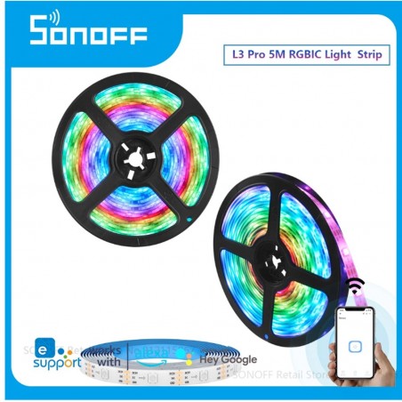 Sonoff L3 Pro RGBIC Tira Led Inteligente 5m