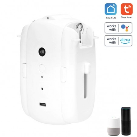 Tuya Smart Bluetooth Cortina Robot Motor con doble apertura