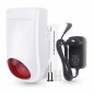 Sirena de alarma exterior inalámbrica Tuya Sirena de alarma exterior inalámbrica Tuya