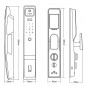 Tuya 6-in-1 slim wifi-slot met 3D-gezichtsherkenning Tuya 6-in-1 slim wifi-slot met 3D-gezichtsherkenning